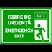 Semn de iesire de urgenta emergency exit